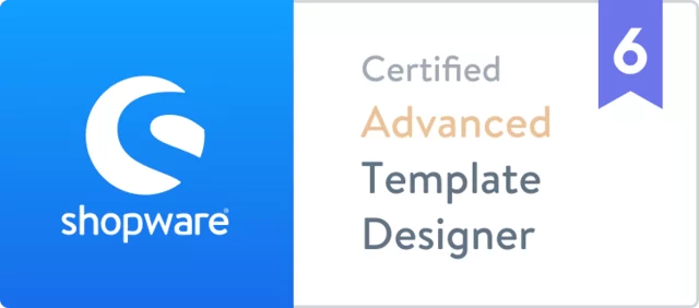 Shopware Zertifikat Badge